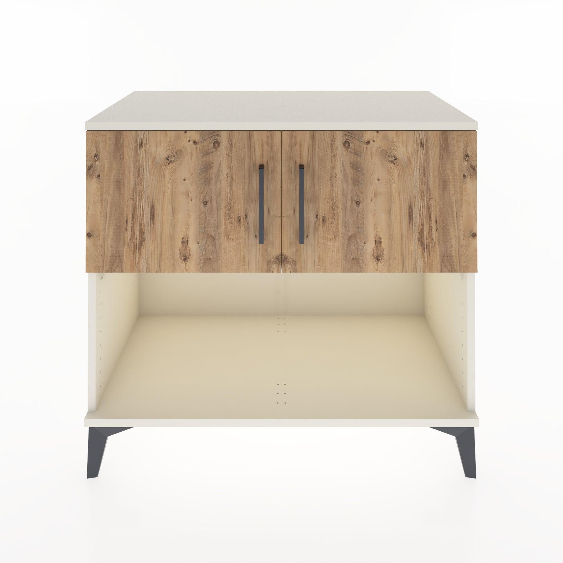 Woodntry Modüler Şifonyer Aytaşı 88x44x68 cm Kapaklı ve Raflı KR30-1