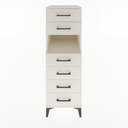 Woodntry Modular Cabinet Moonstone 44x59x122 cm with Drawers and Shelves CR130-1
