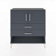 Woodntry Modular Dresser Anthracite 88x30x84 cm Functional F30-2