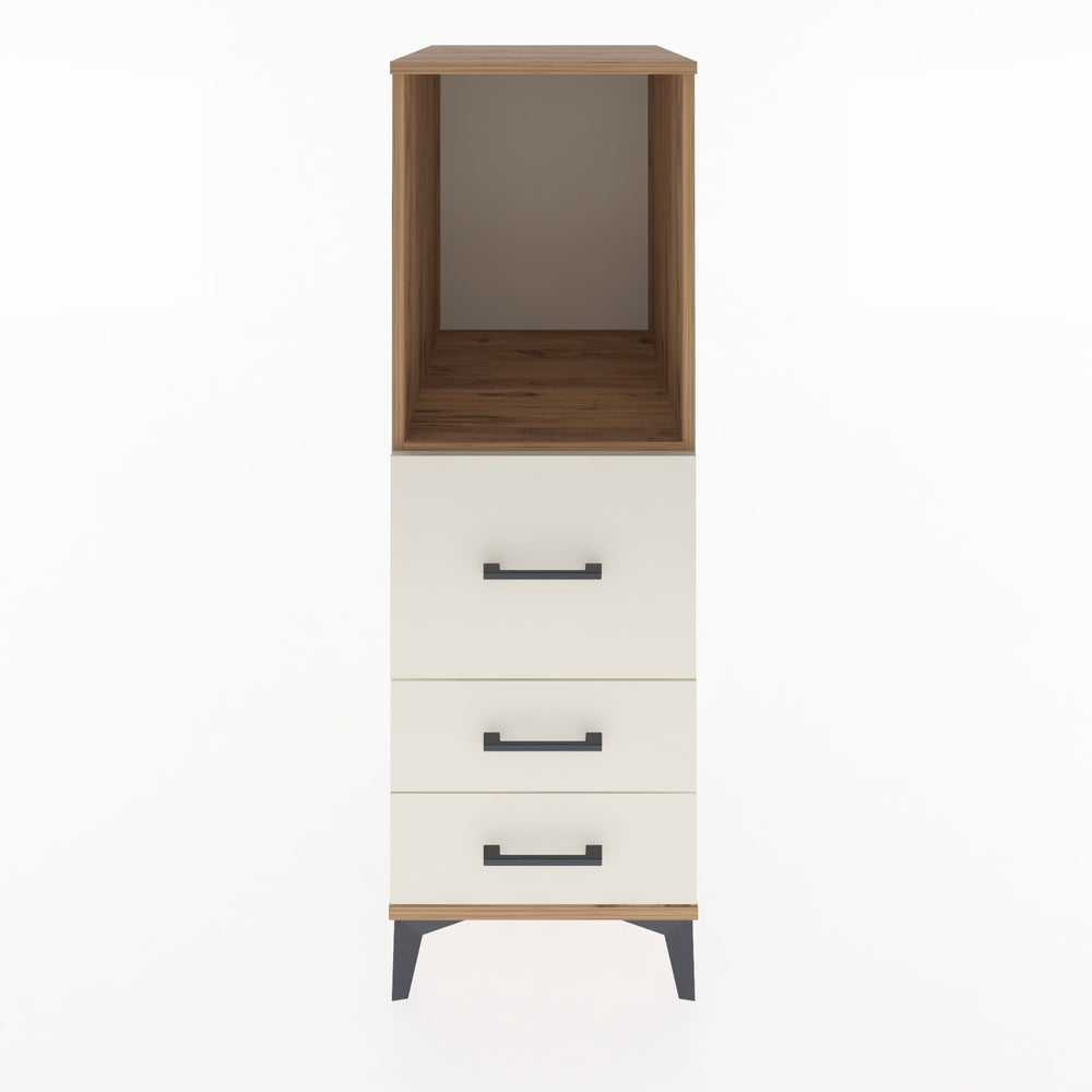 Woodntry Modular Cabinet Pine 44x59x122 cm with Drawers and Shelves CR80-3