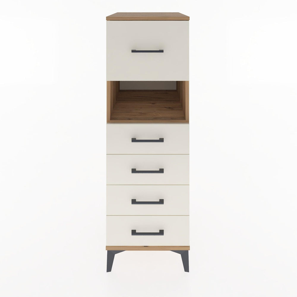 Woodntry Modular Cabinet Pine 44x59x122 cm with Drawers and Shelves CR30-3