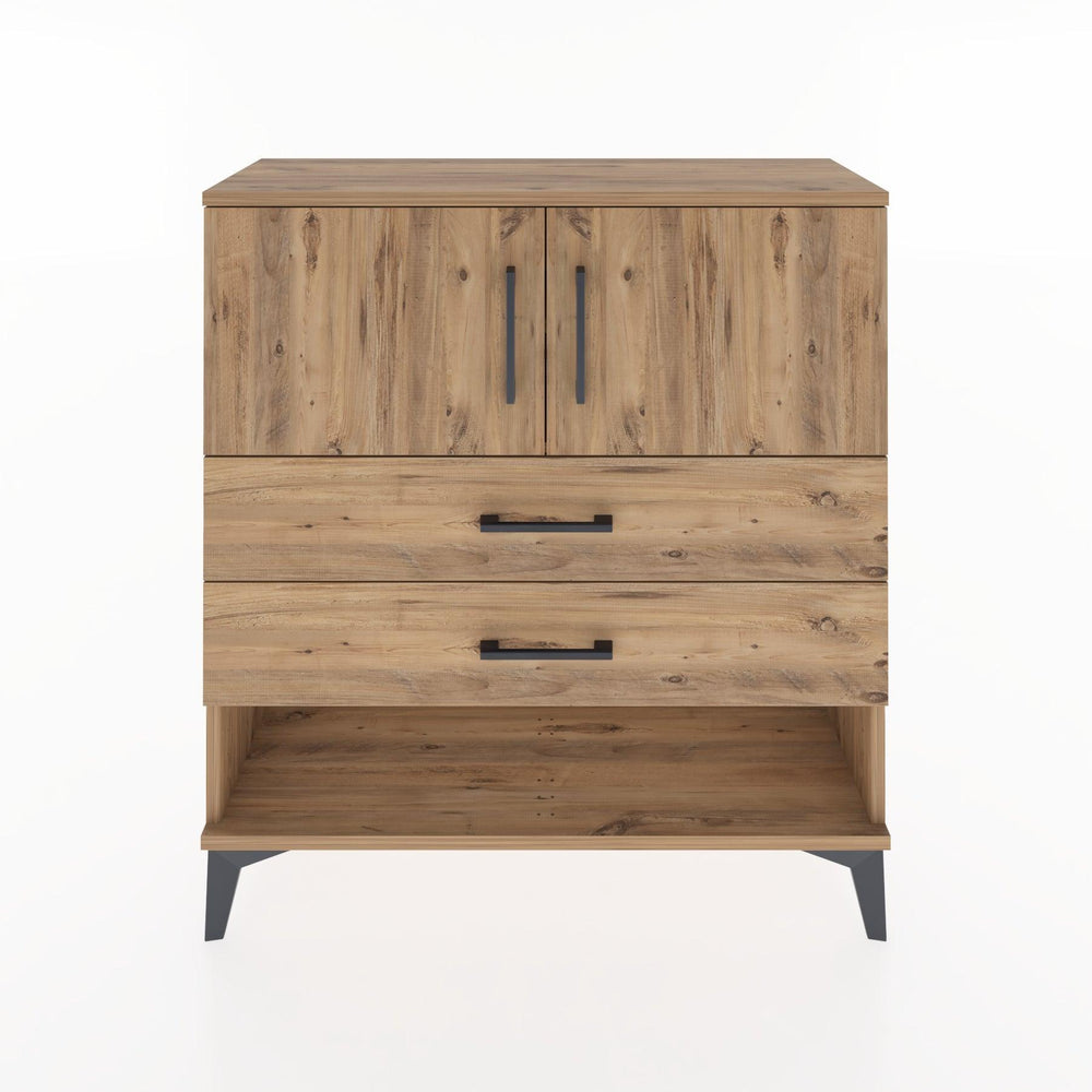 Woodntry Modüler Şifonyer Çam 88x30x84 cm Fonksiyonel F30-3