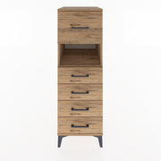 Woodntry Modular Cabinet Pine 44x30x122 cm with Drawers and Shelves CR30-3