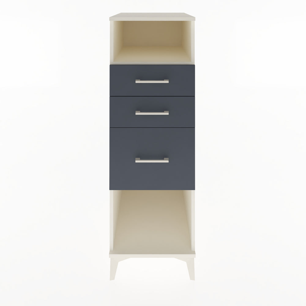 Woodntry Modüler Dolap Aytaşı 44x59x122 cm Çekmeceli ve Raflı CR31-1