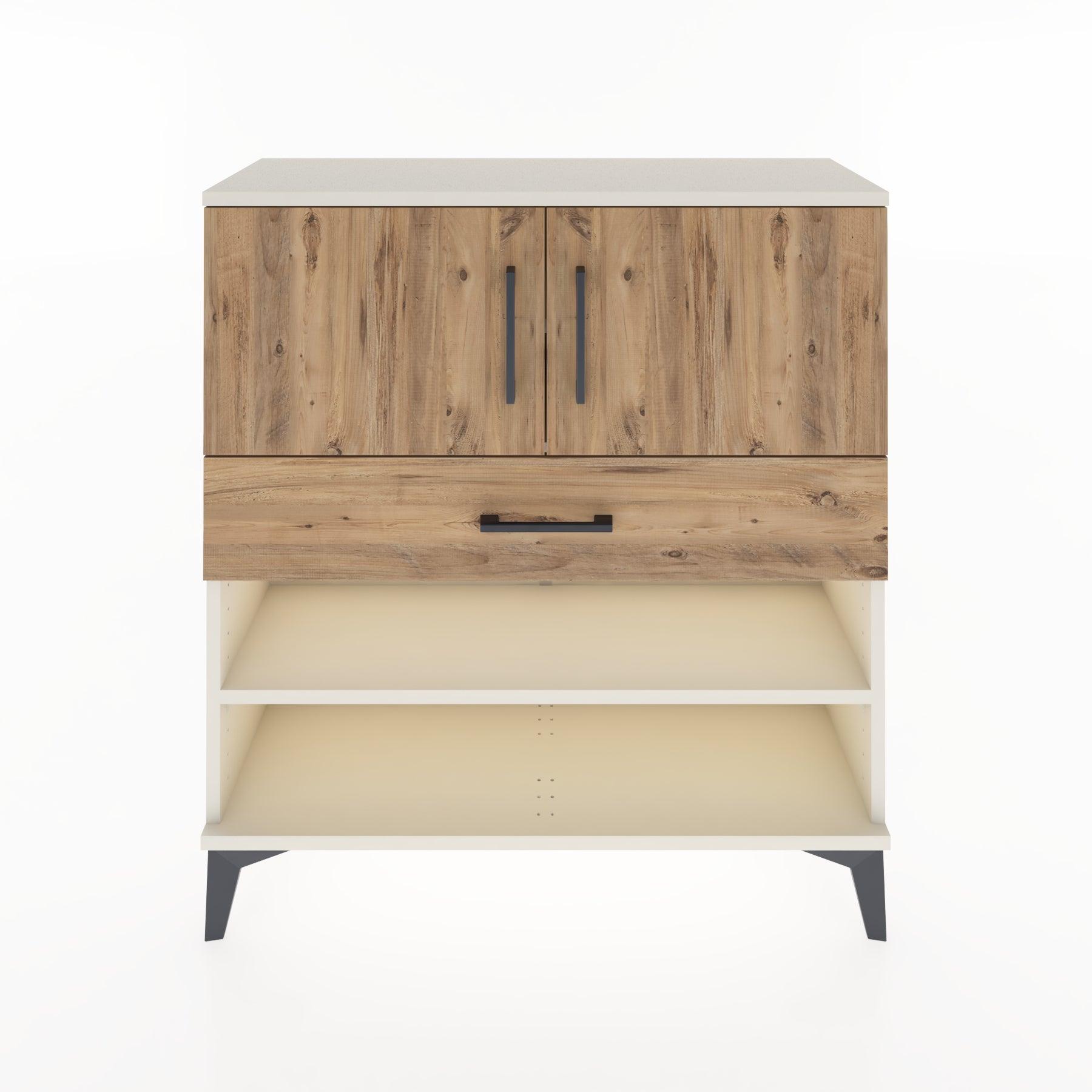 Woodntry Modular Dresser Moonstone 88x30x84 cm Functional F31-1