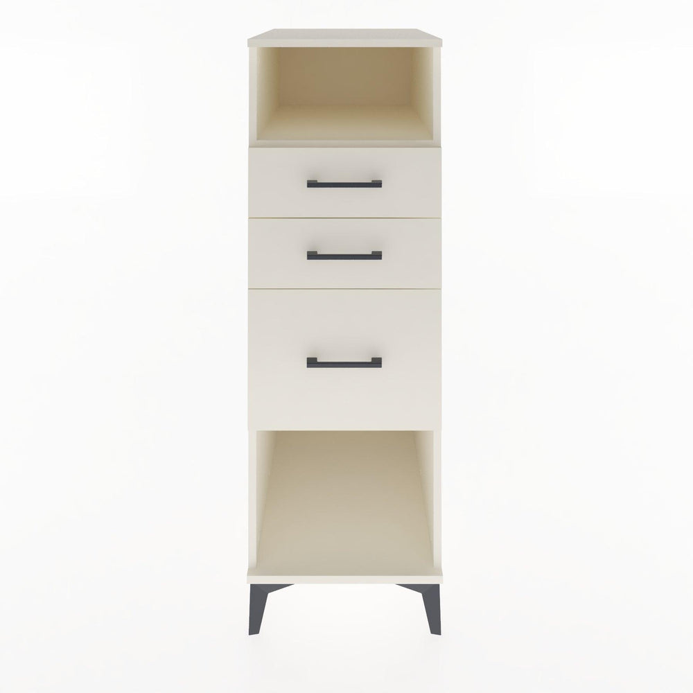Woodntry Modüler Dolap Aytaşı 44x30x122 cm Çekmeceli ve Raflı CR31-1