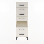 Woodntry Modular Cabinet Moonstone 44x59x122 cm with Drawers and Shelves CR131-1