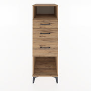 Woodntry Modular Cabinet Pine 44x59x122 cm with Drawers and Shelves CR81-3
