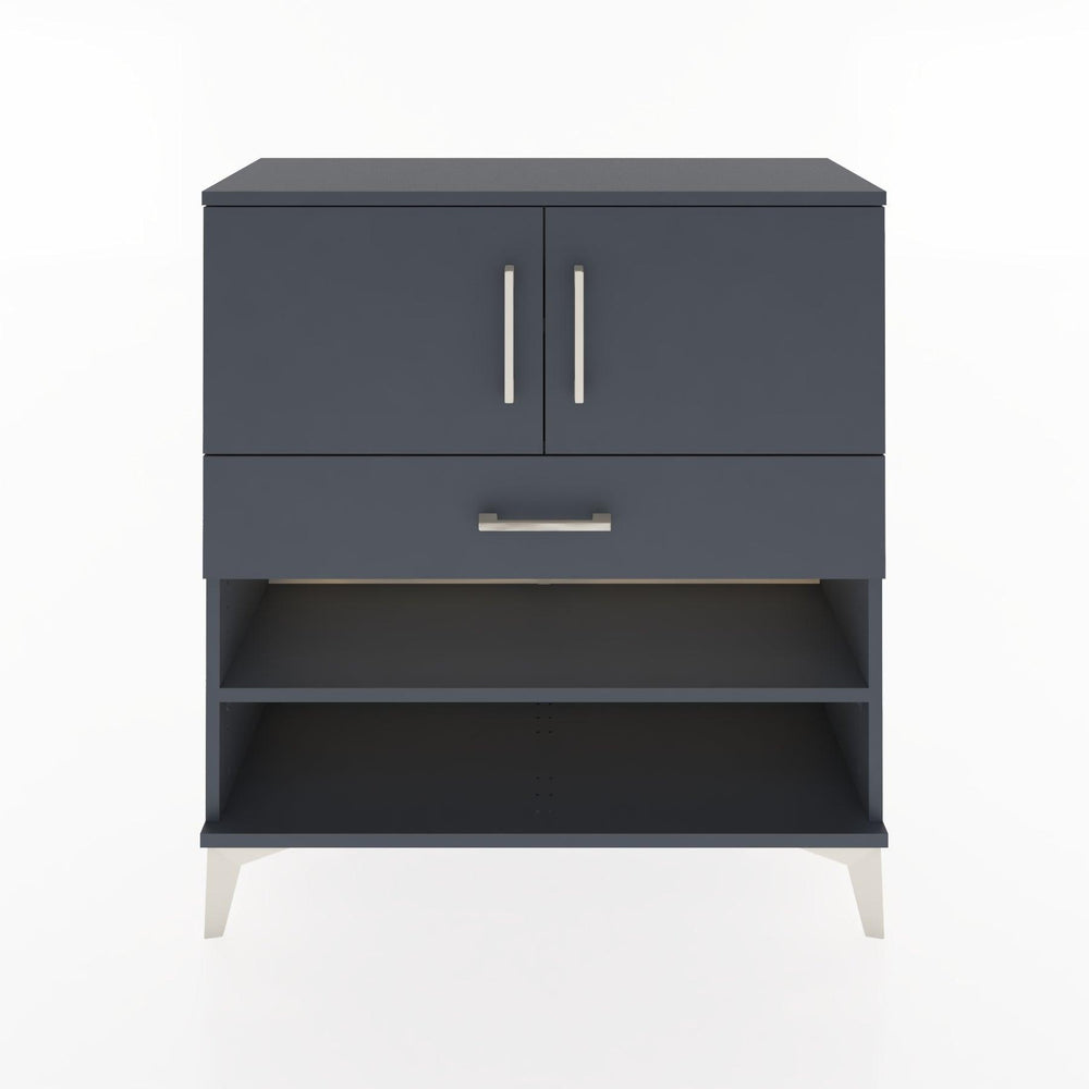 Woodntry Modüler Şifonyer Antrasit 88x30x84 cm Fonksiyonel F31-2