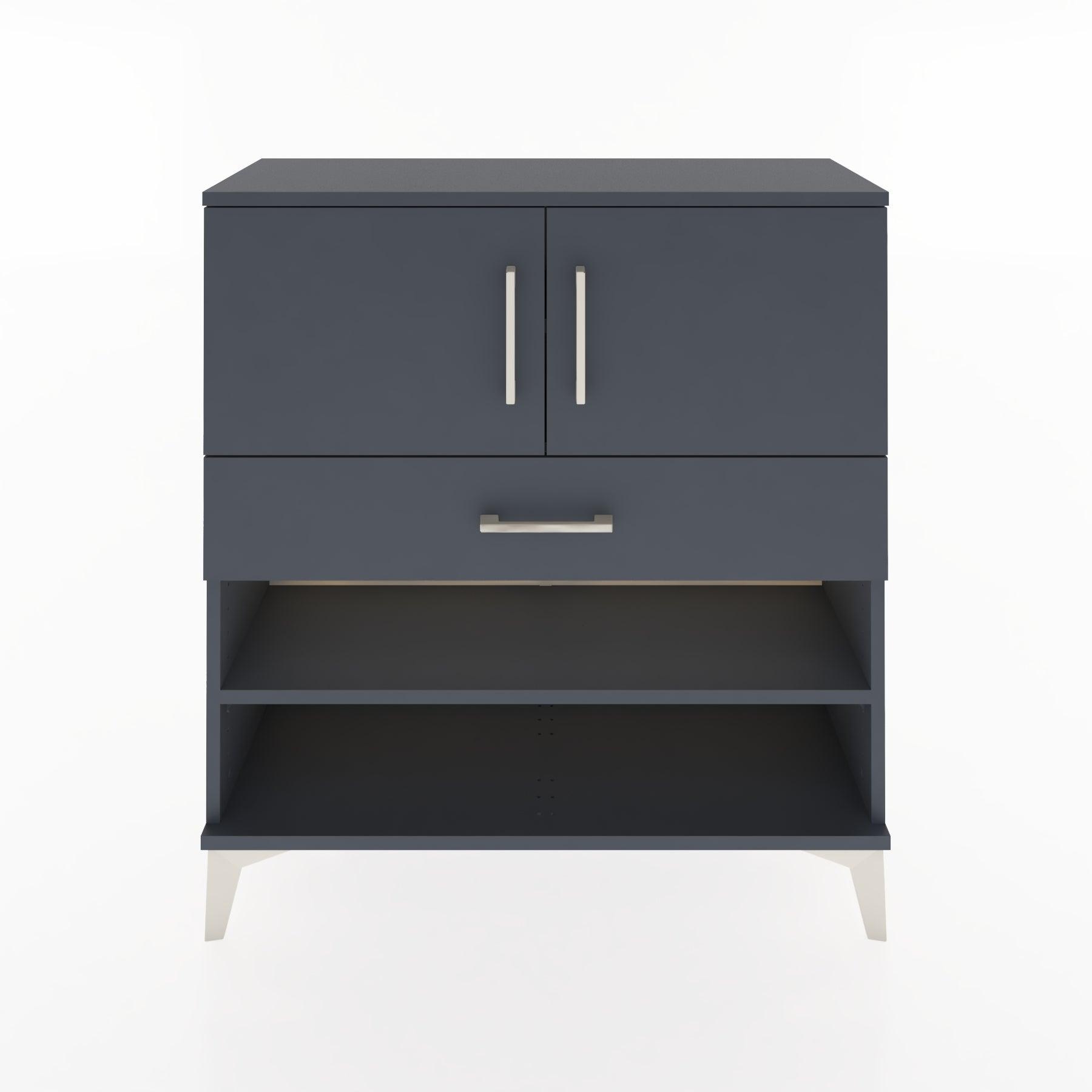 Woodntry Modular Dresser Anthracite 88x30x84 cm Functional F31-2