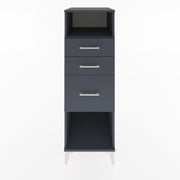 Woodntry Modular Cabinet Anthracite 44x59x122 cm with Drawers and Shelves CR31-2