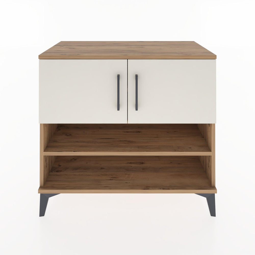 Woodntry Modüler Şifonyer Çam 88x44x68 cm Kapaklı ve Raflı KR31-3