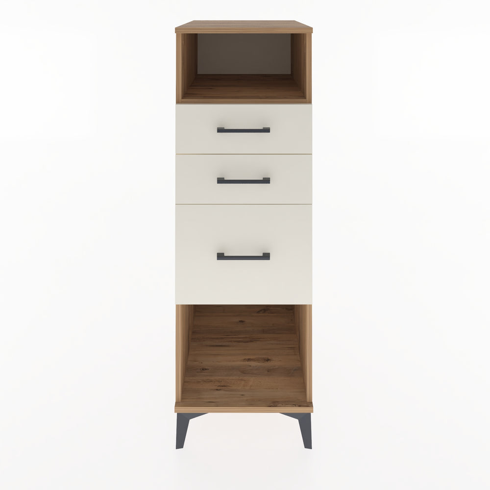 Woodntry Modular Cabinet Pine 44x59x122 cm with Drawers and Shelves CR31-3