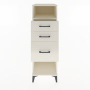 Woodntry Modular Cabinet Moonstone 44x59x122 cm with Drawers and Shelves CR81-1
