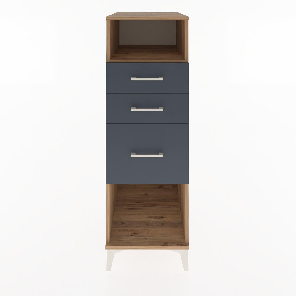 Woodntry Modular Cabinet Pine 44x30x122 cm with Drawers and Shelves CR31-3
