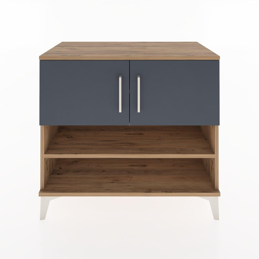 Woodntry Modüler Şifonyer Çam 88x44x68 cm Kapaklı ve Raflı KR31-3