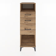 Woodntry Modular Cabinet Pine 44x59x122 cm with Drawers and Shelves CR31-3