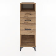 Woodntry Modular Cabinet Pine 44x30x122 cm with Drawers and Shelves CR31-3