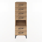 Woodntry Modular Cabinet Pine 44x30x122 cm with Drawers and Shelves CR131-3