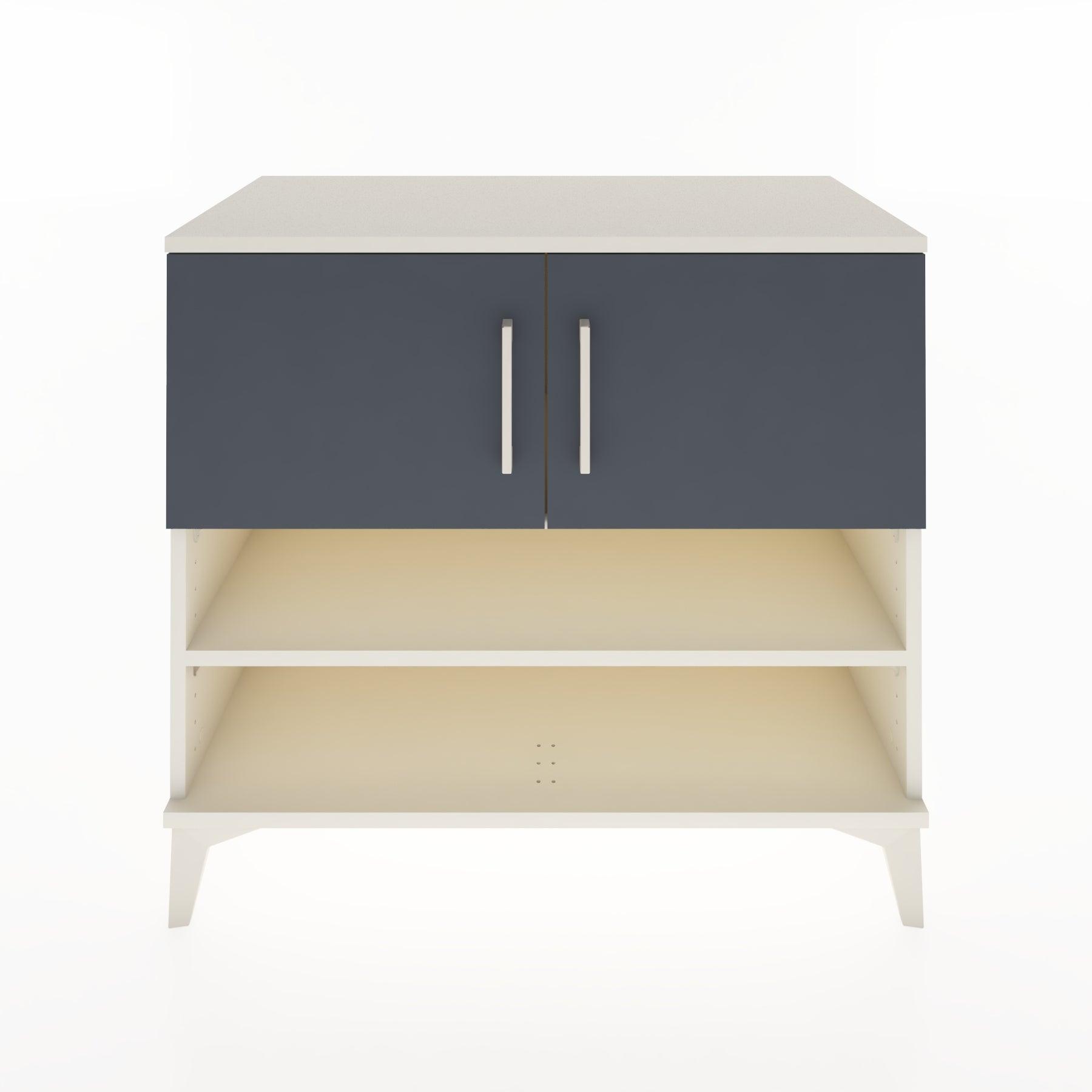 Woodntry Modüler Şifonyer Aytaşı 88x44x68 cm Kapaklı ve Raflı KR32-1