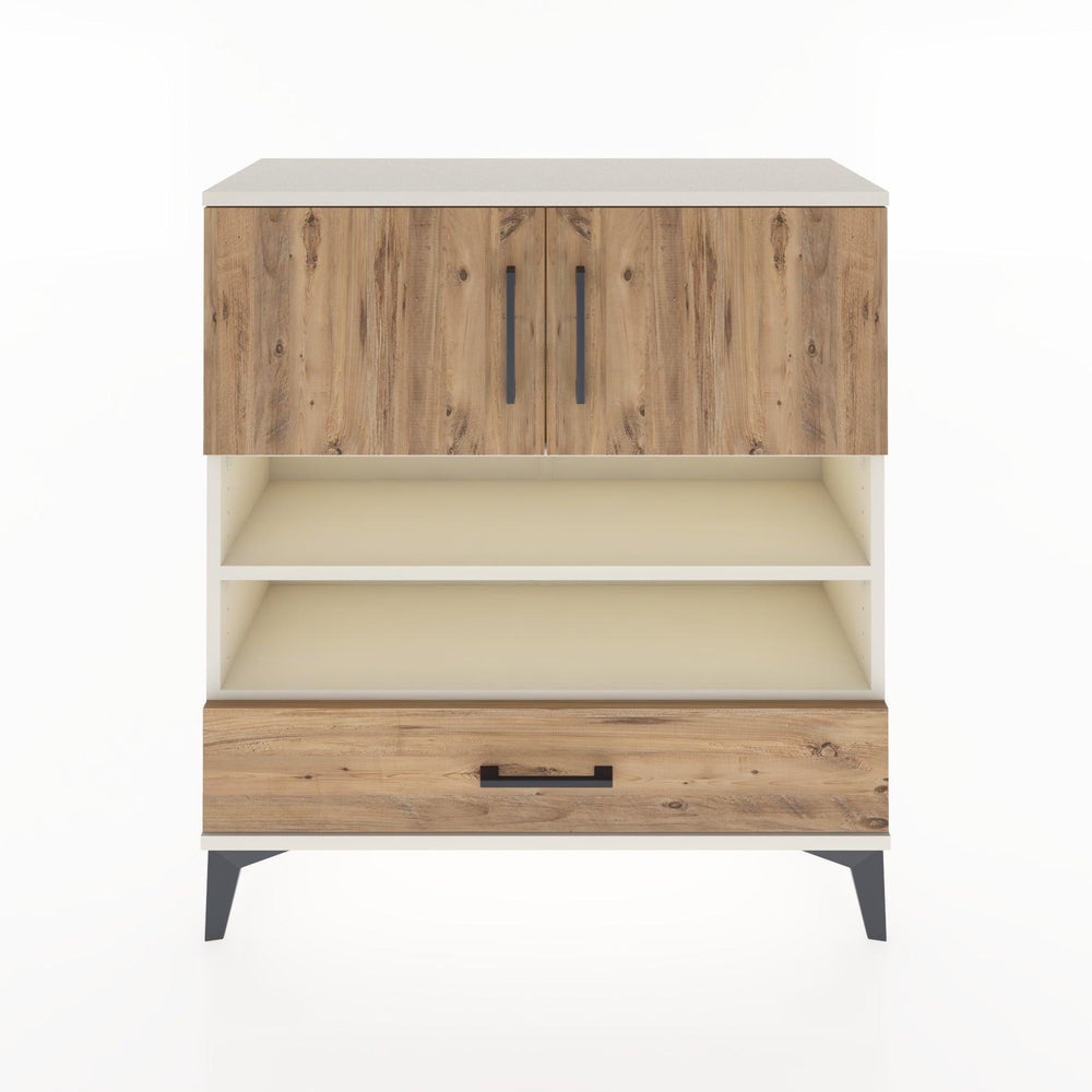 Woodntry Modüler Şifonyer Aytaşı 88x30x84 cm Fonksiyonel F32-1