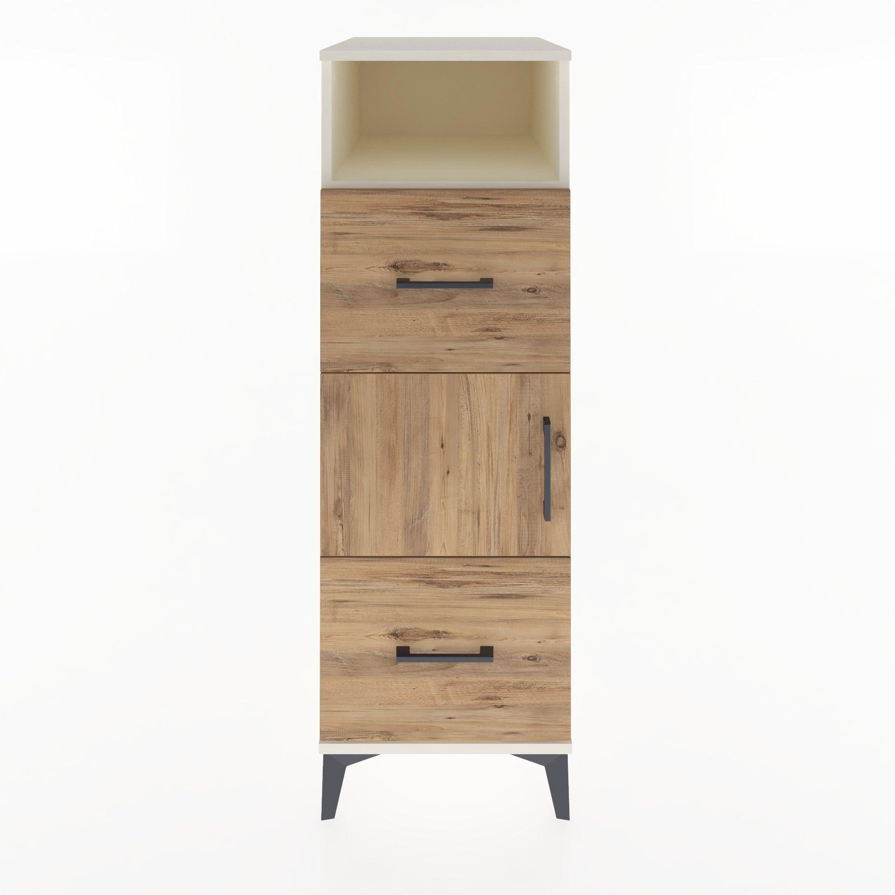 Woodntry Modular Cabinet Moonstone 44x59x122 cm Functional F132-1
