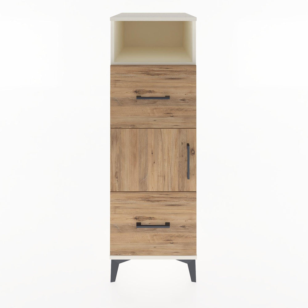 Woodntry Modular Cabinet Moonstone 44x30x122 cm Functional F132-1