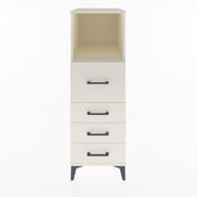Woodntry Modular Cabinet Moonstone 44x30x122 cm with Drawers and Shelves CR82-1