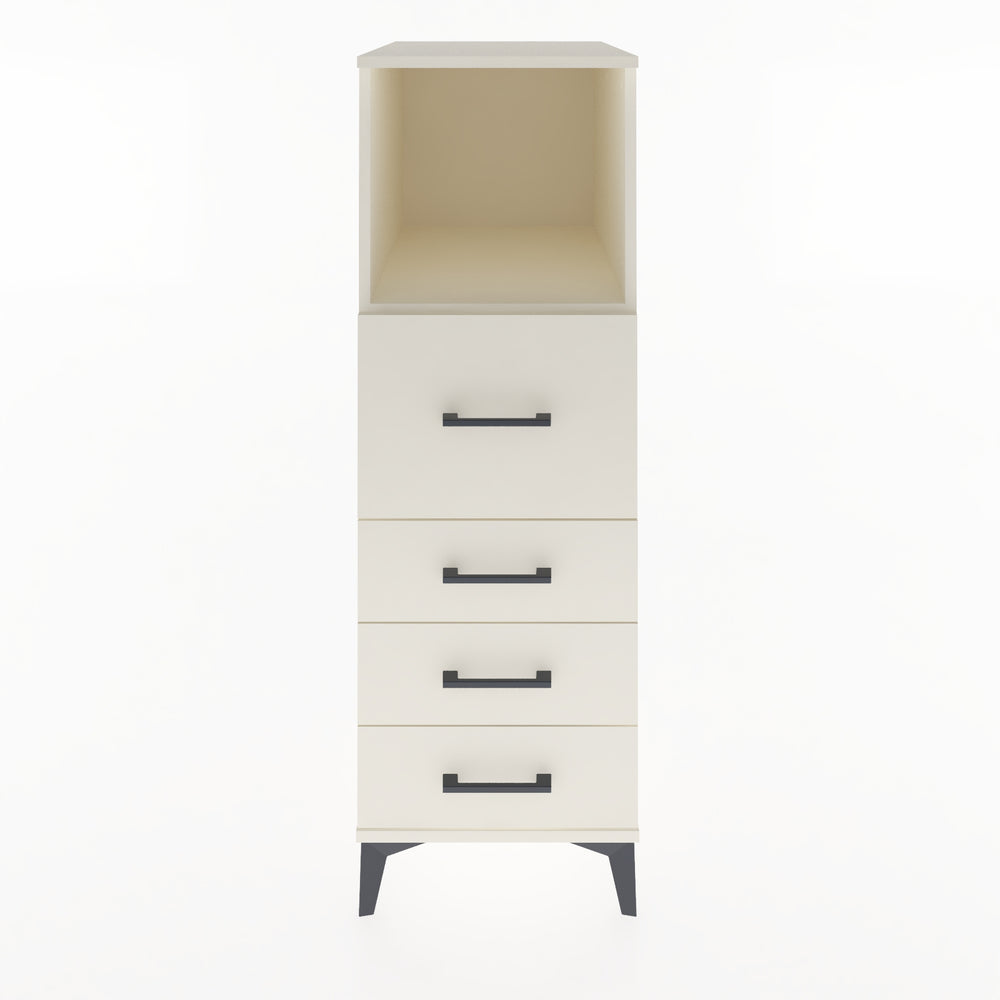 Woodntry Modular Cabinet Moonstone 44x59x122 cm with Drawers and Shelves CR82-1