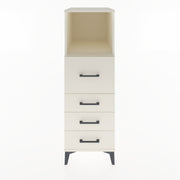 Woodntry Modular Cabinet Moonstone 44x59x122 cm with Drawers and Shelves CR82-1