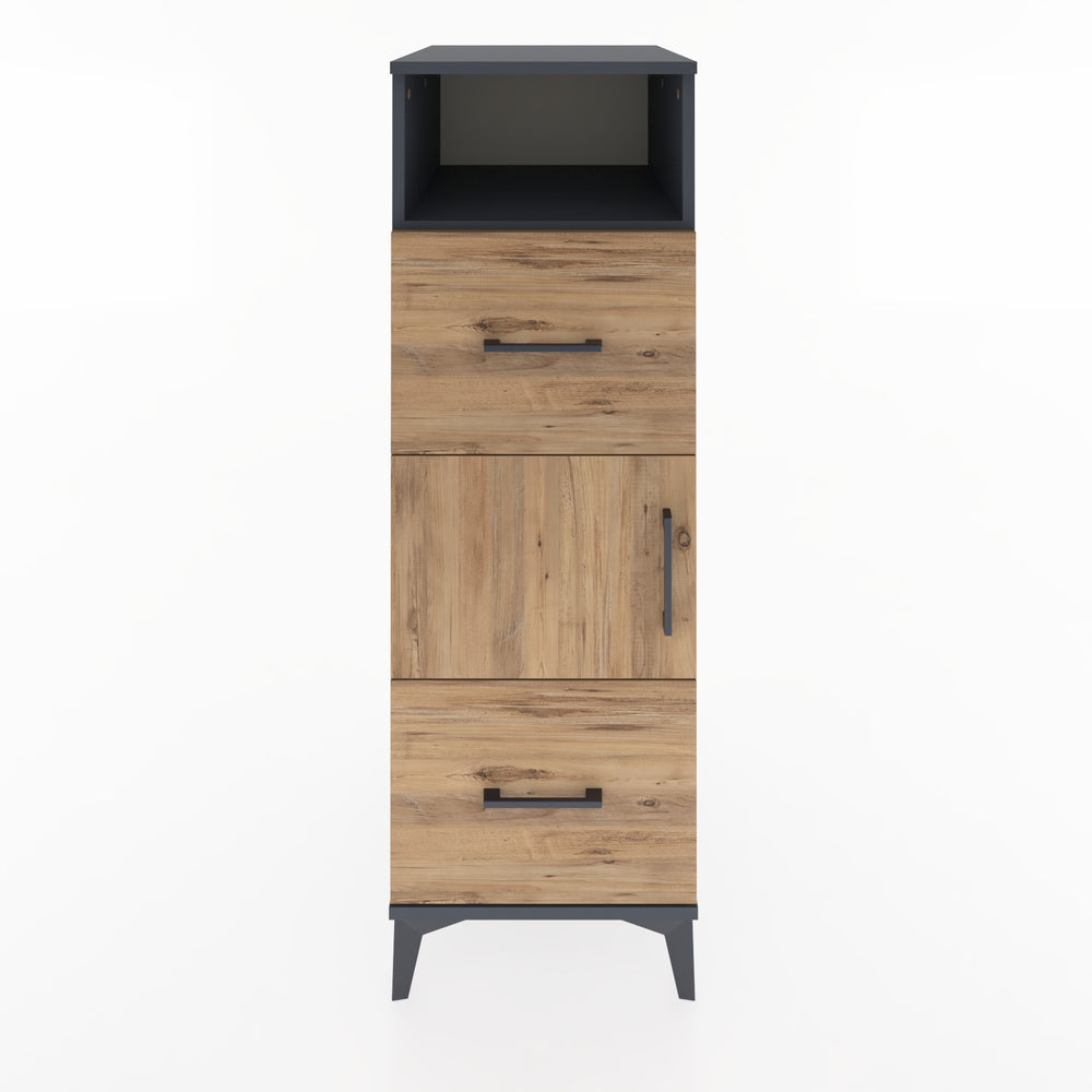 Woodntry Modular Cabinet Anthracite 44x59x122 cm Functional F32-2
