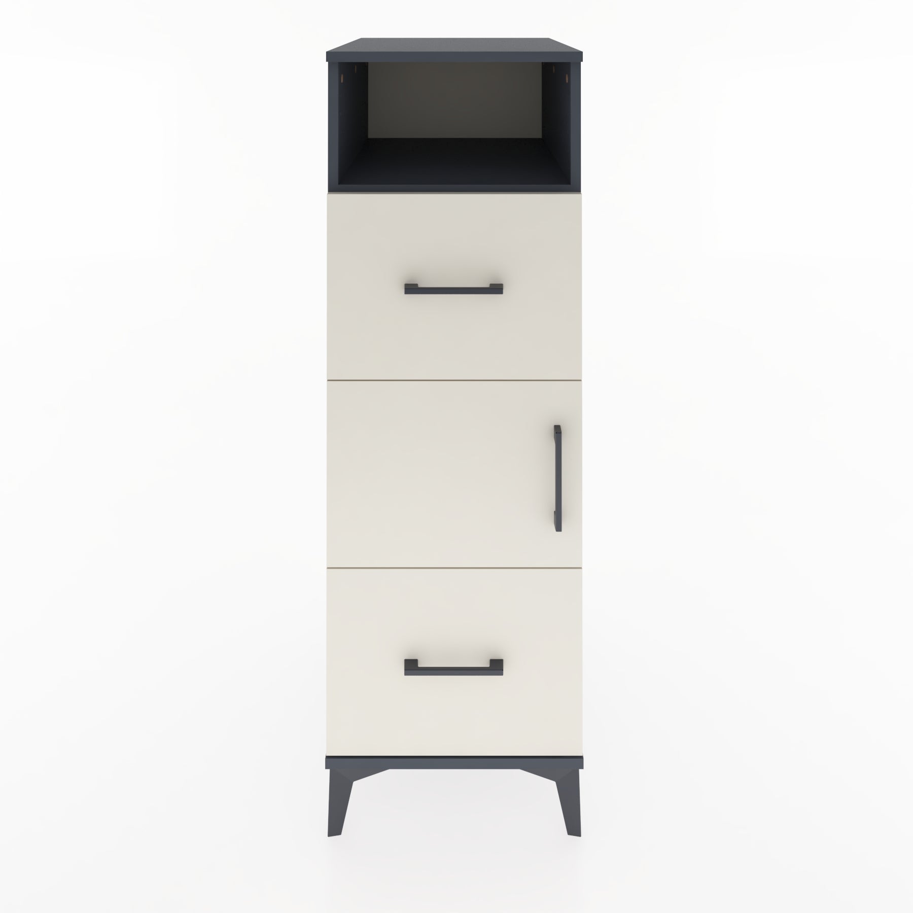 Woodntry Modular Cabinet Anthracite 44x59x122 cm Functional F32-2