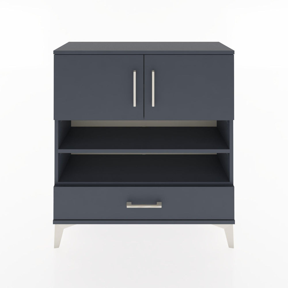 Woodntry Modular Dresser Anthracite 88x30x84 cm Functional F32-2