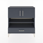 Woodntry Modular Dresser Anthracite 88x30x84 cm Functional F32-2