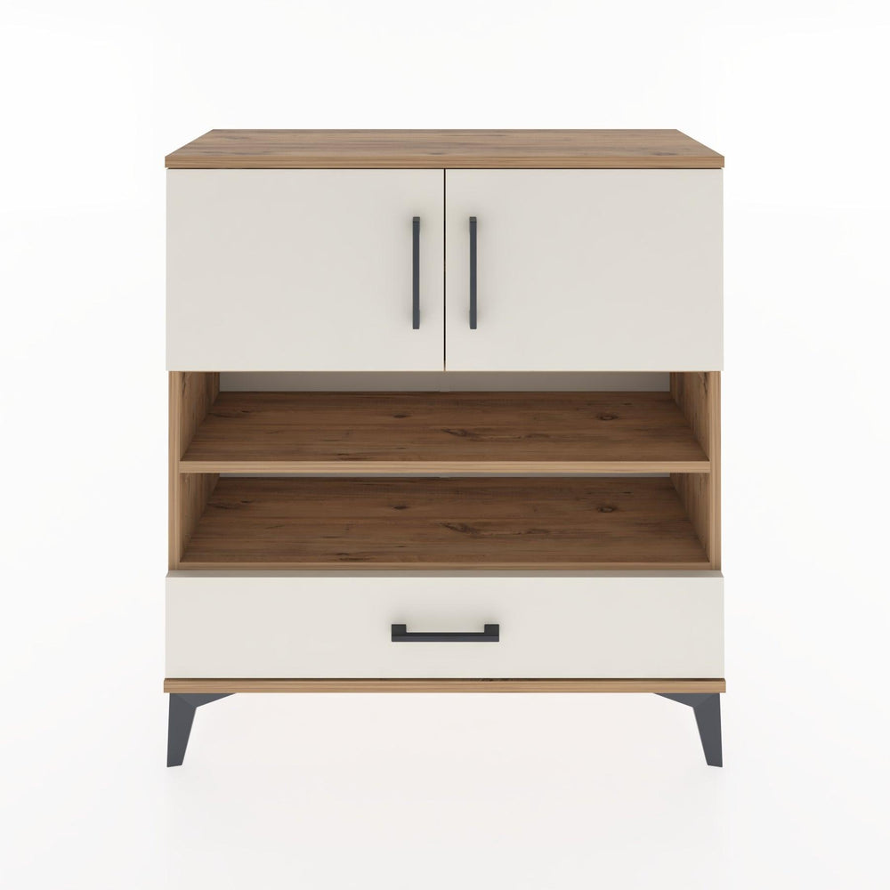 Woodntry Modüler Şifonyer Çam 88x30x84 cm Fonksiyonel F32-3