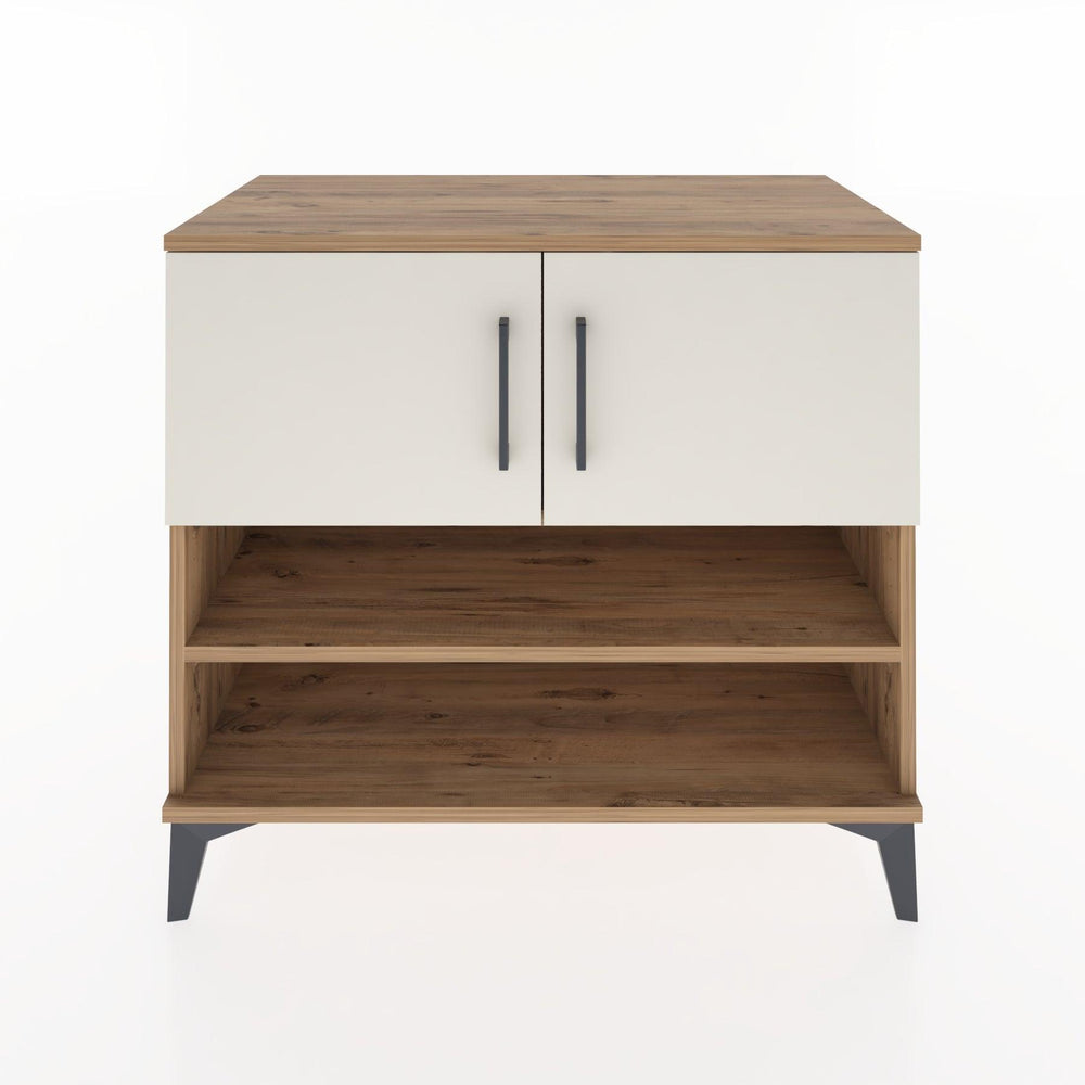 Woodntry Modüler Şifonyer Çam 88x44x68 cm Kapaklı ve Raflı KR32-3