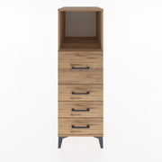 Woodntry Modular Cabinet Pine 44x59x122 cm with Drawers and Shelves CR82-3
