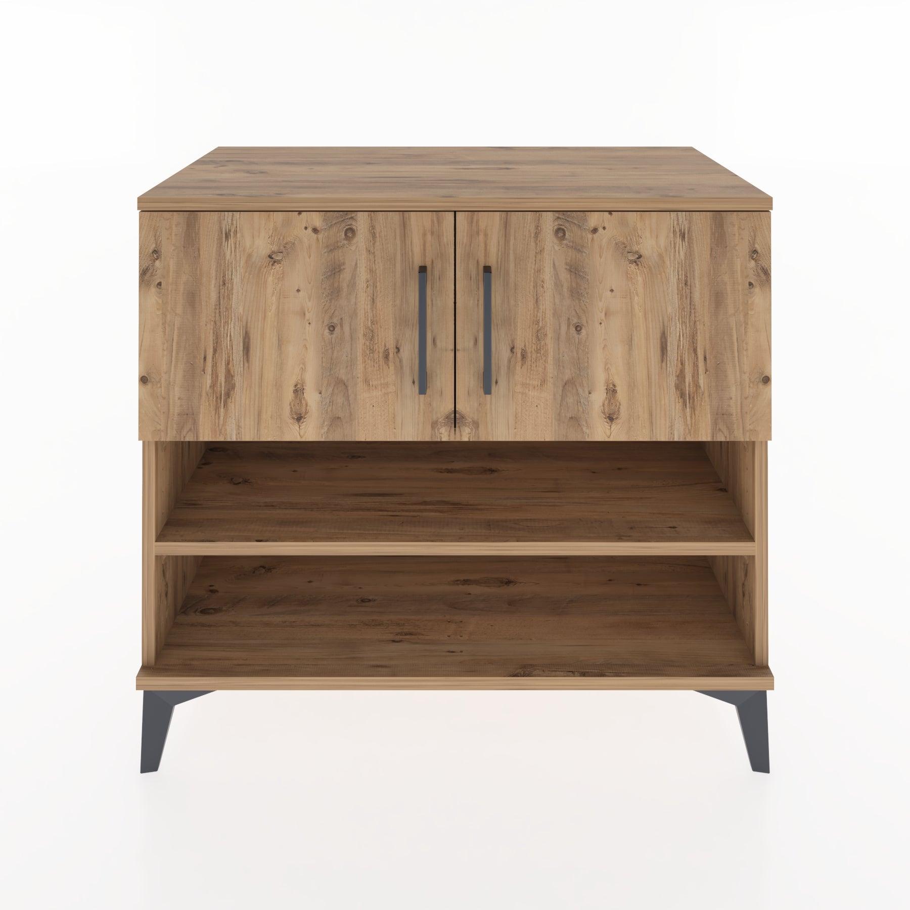 Woodntry Modular Dresser Pine 88x44x68 cm with Cover and Shelf KR32-3