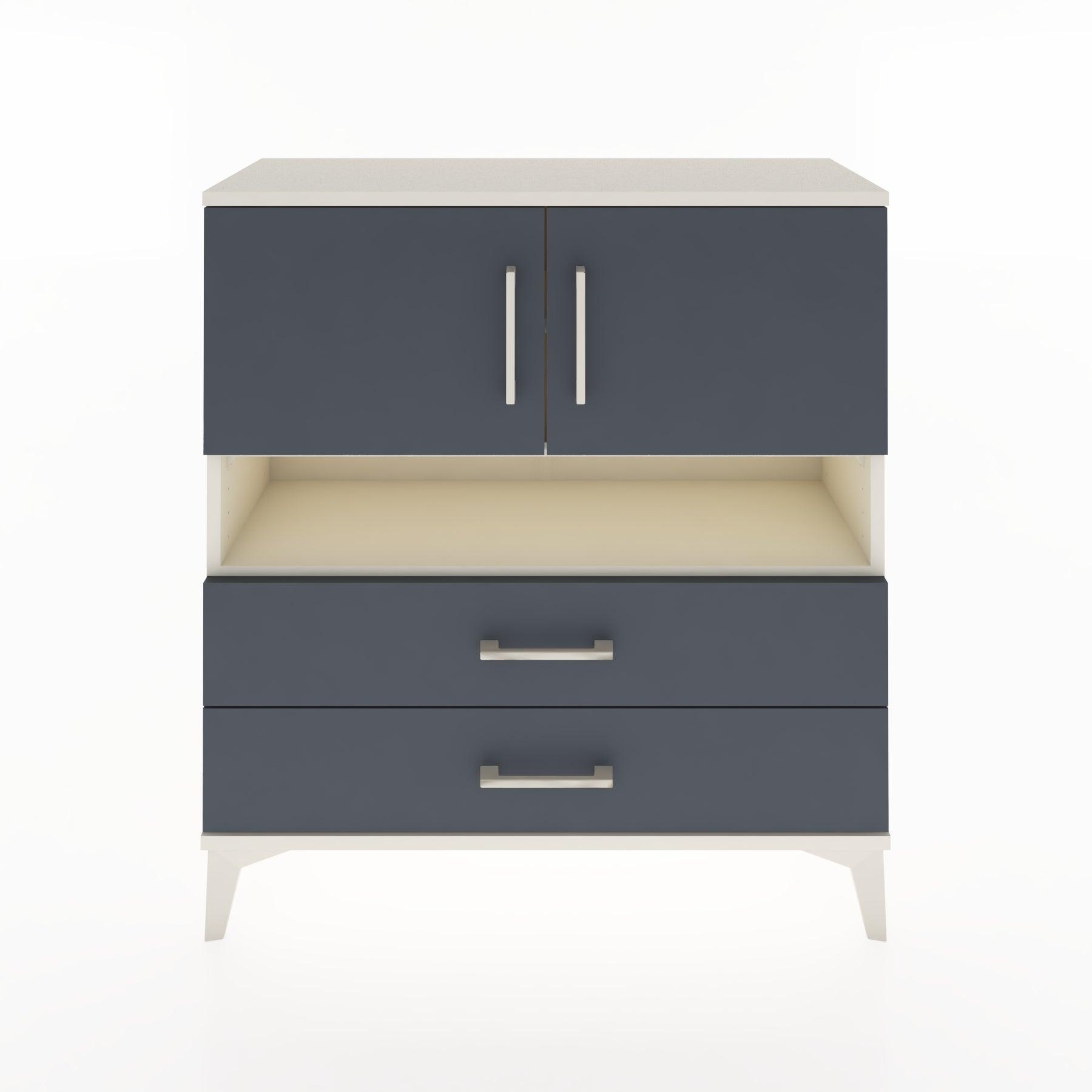 Woodntry Modular Dresser Moonstone 88x30x84 cm Functional F33-1