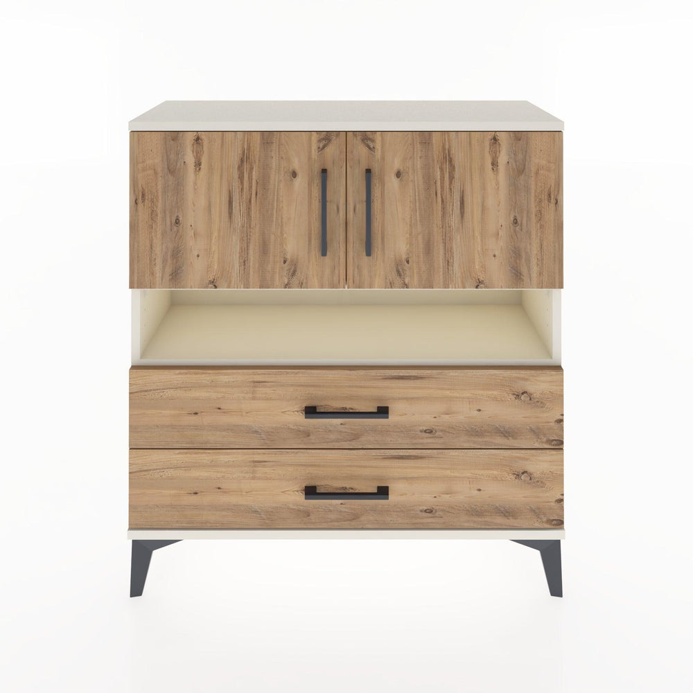 Woodntry Modüler Şifonyer Aytaşı 88x30x84 cm Fonksiyonel F33-1