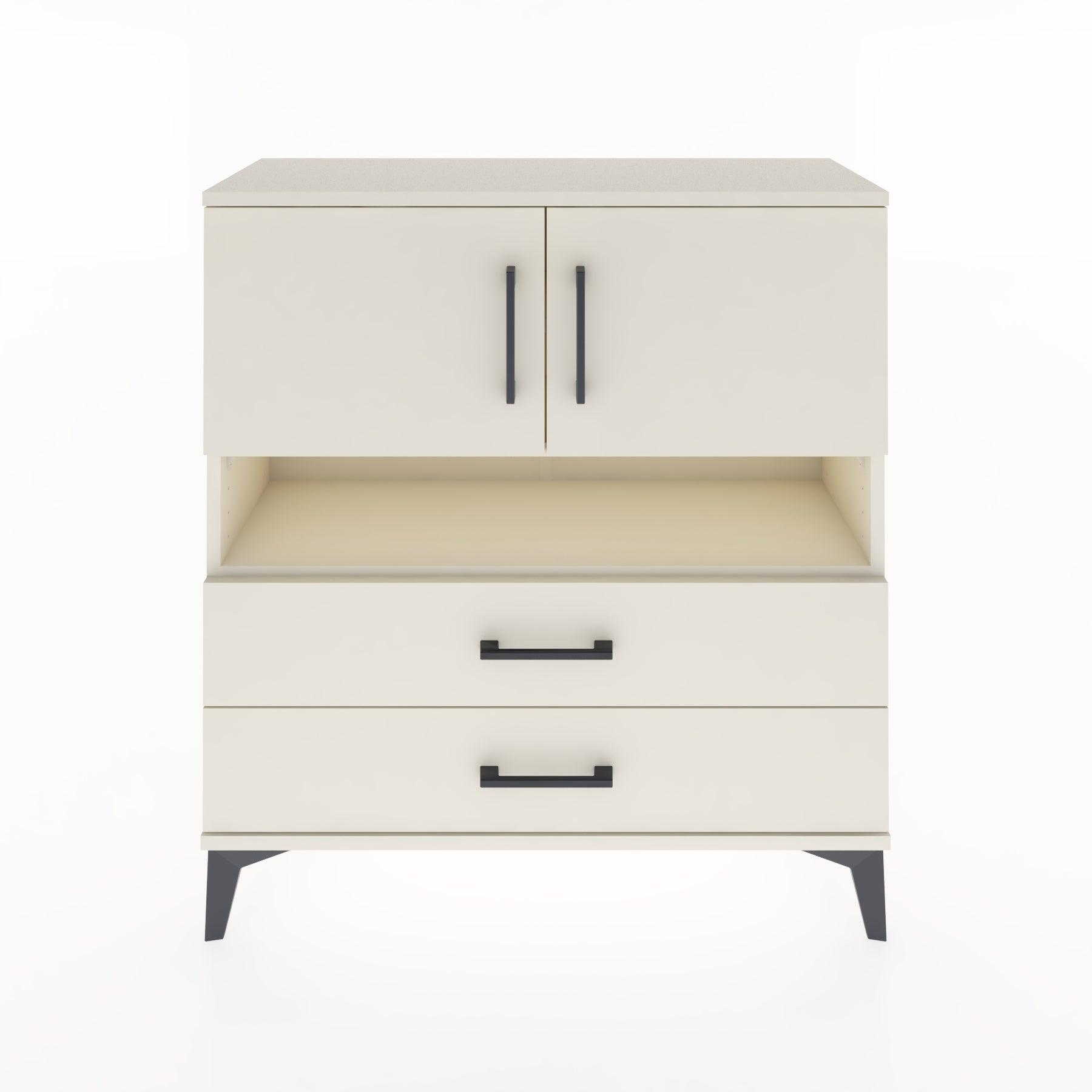 Woodntry Modular Dresser Moonstone 88x30x84 cm Functional F33-1