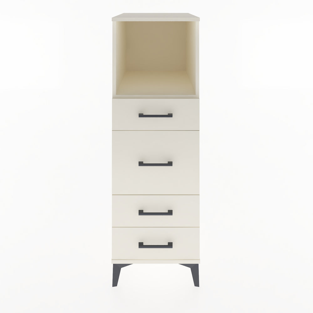 Woodntry Modular Cabinet Moonstone 44x59x122 cm with Drawers and Shelves CR83-1