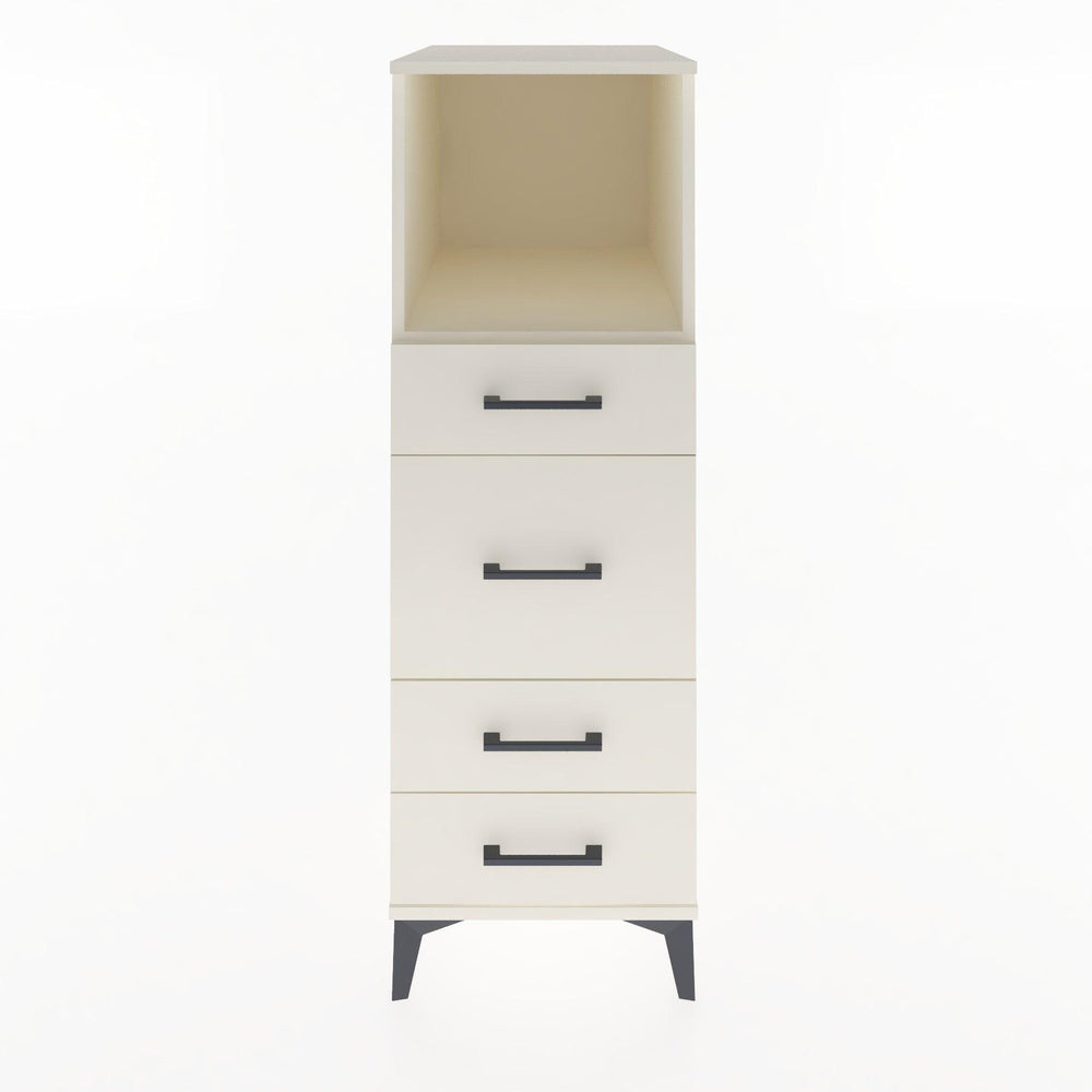 Woodntry Modular Cabinet Moonstone 44x30x122 cm with Drawers and Shelves CR83-1
