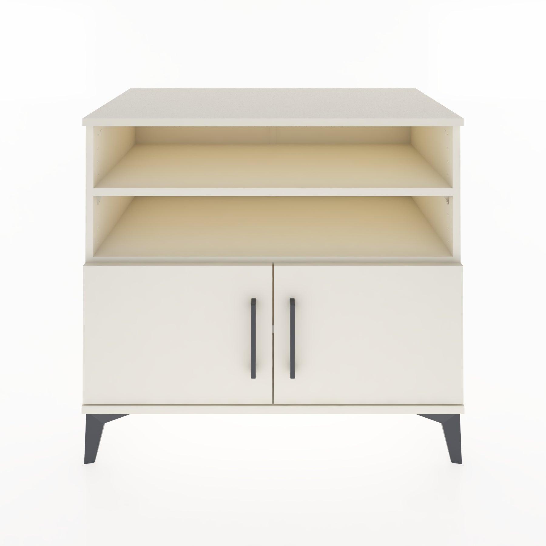 Woodntry Modüler Şifonyer Aytaşı 88x44x68 cm Kapaklı ve Raflı KR33-1