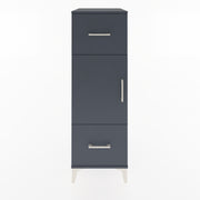 Woodntry Modular Cabinet Anthracite 44x59x122 cm with Doors and Drawers KC33-2