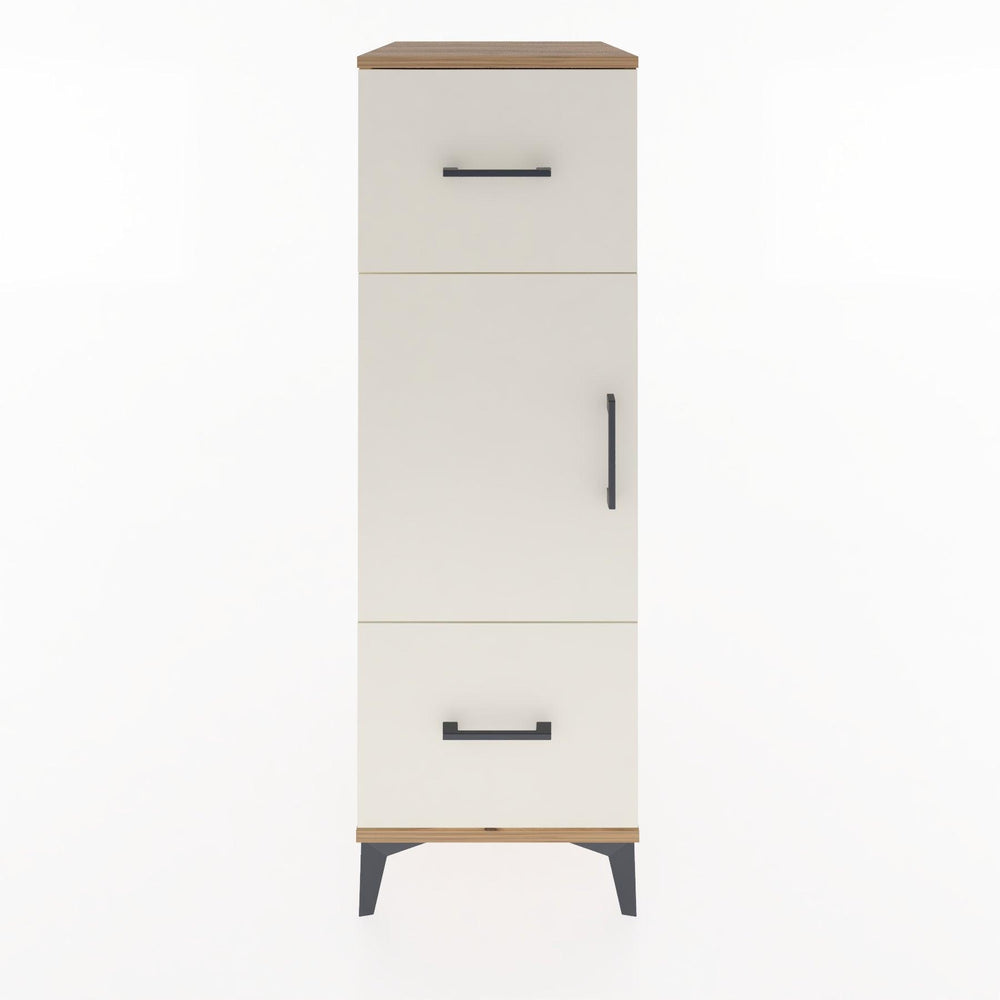 Woodntry Modular Cabinet Pine 44x30x122 cm with Doors and Drawers KC33-3
