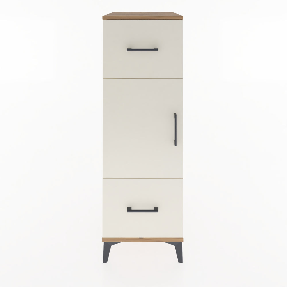 Woodntry Modular Cabinet Pine 44x59x122 cm with Doors and Drawers KC33-3