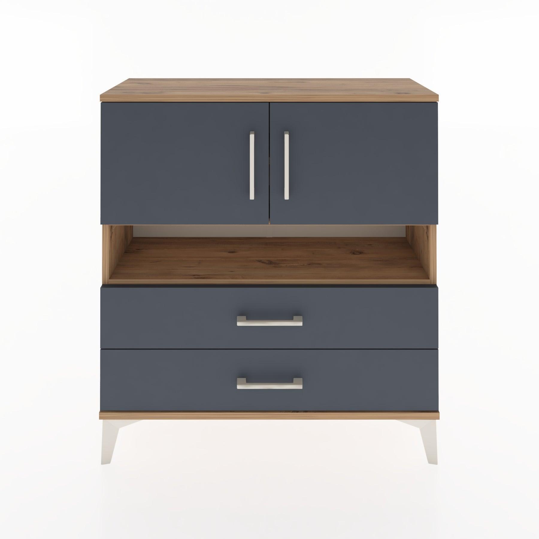 Woodntry Modular Dresser Pine 88x30x84 cm Functional F33-3