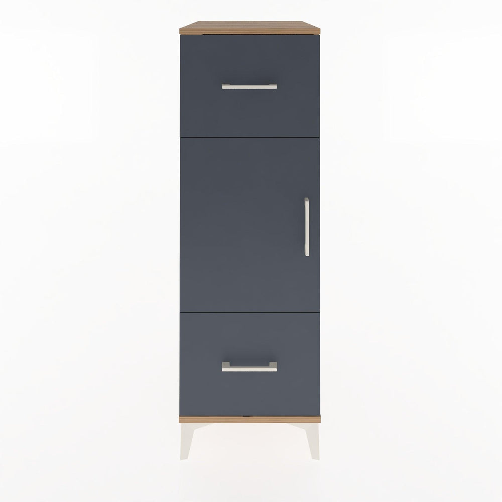 Woodntry Modular Cabinet Pine 44x30x122 cm with Doors and Drawers KC33-3