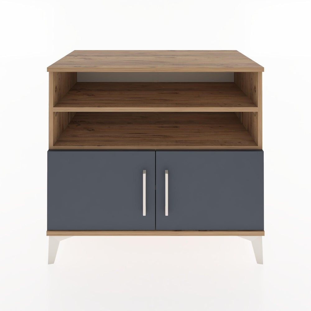 Woodntry Modüler Şifonyer Çam 88x44x68 cm Kapaklı ve Raflı KR33-3